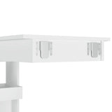 Wall Bar Table White 102x45x103.5 cm Engineered Wood 811781