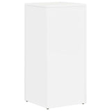 Side Shelf White 33 x 32 x 70.5 cm Engineered Wood 892407