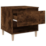 Bedside Tables 2 pcs Smoked Oak 50x46x50 Engineered Wood 819543