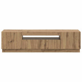 LED TV Cabinet Artisan Oak Engineered Wood 897354