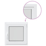 Basement Window RISOR 70 x 70 cm PVC and Glass 42047874