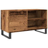 Record Cabinet Old Wood 84.5x38x48 cm Engineered Wood 857244