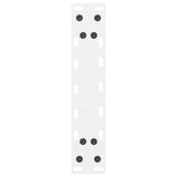 Coffee Table Legs White 2 pcs 40x cm Steel 4013257