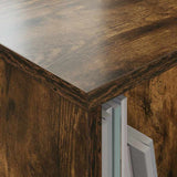 Magazine Rack 2 pcs Smoked Oak 35 x 30 x 45 cm 890977