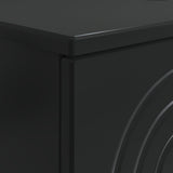 Bathroom Sink Cabinet ALKMAAR Black 82 x 41x 59 cm 896136