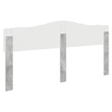 Headboard Concrete Grey Engineered wood 888620