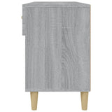 Shoe Cabinet Grey Sonoma 102x35x55 cm Engineered Wood 817568