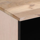 Bedside Cabinets 2 pcs 40x33x46 cm Solid Wood Bleached Mango 377473