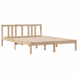 Bed Frame without Mattress 120x200 cm Solid Wood Pine 3301634