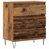 Sideboard with Drawer Old Wood 60 x 35 x 70 cm Engineered Wood 863495