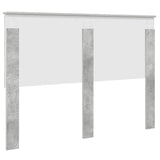 Headboard Concrete Grey 100 cm Engineered Wood 887641