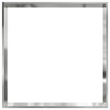 Lawn Edging 6 pcs Silver 60 x 60 x 13 cm Galvanised Steel 874741
