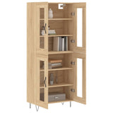 Highboard Sonoma Oak 69.5x34x180 cm Engineered Wood 3198308
