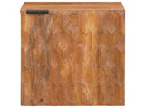 Bathroom Hanging Cabinet Brown 38 x 33 x 48 cm Solid Mango Wood 4017920