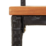 Garden Bar Set Black 3187692