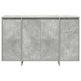 Sideboard Concrete grey 120 x 41 x 75 cm Engineered wood 3333899