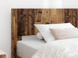 Bed Frame with Storage and Headboard Old Wood 90 x 190 cm 3414265