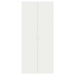 Shoe Cabinet with Door White 80 x 35.5 x 180 cm Engineered wood 3333836