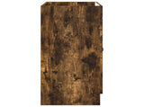 Bathroom under Sink Cabinet Smoked Oak 78.5 x 37.5 x 81 cm 890079