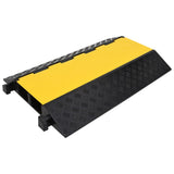 Cable Protector Ramp with 2 Channels 90 cm Rubber 150966