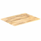 Table Top Solid Mango Wood 15-16 mm 90x70 cm 286018