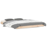 Bed Frame without Mattress 140x190 cm Solid Wood Pine 823464