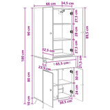 2 pcs High Gloss White 3416911