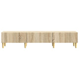 TV Cabinet Sonoma Oak 147 x 34.5 x 30 cm Engineered Wood 894707