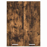 Hanging Cabinet Smoked Oak 60 x 31 x 80 cm Engineered Wood 884278