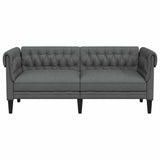 Sofa Dark Grey 182.5 x 74.5 x 74.5 cm Polyester 42013008