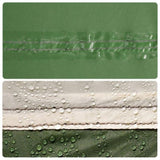 ZNTS Camping Tarp Green 460x305x210 cm Waterproof 94685
