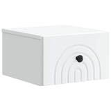 Wall-Mounted Bedside Cabinet 2 pcs White 33 x 34.5 x 20 cm 898086