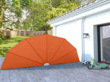 Collapsible Terrace Side Awning Terracotta 200 cm 44580