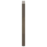Bar Table Legs U-Shaped 2 pcs Natural Steel 60x cm Steel 4013251