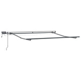Retractable Awning Red and White 300 x 250 cm 3329984