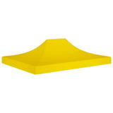 Party Tent Roof 4.5x3 m Yellow 270 g/m 315374