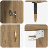 Highboard Artisan Oak 69.5 x 34 x 90 cm Engineered Wood 3402748