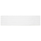 Wall Panels 10 pcs White and Red 100 x 25 cm EPS Foam 42046109