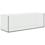 Aquarium with Storage Transparent 60 x 20 x 20 cm Glass 42020383