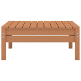 ZNTS 9 Piece Garden Lounge Set Honey Brown Solid Pinewood 3082435