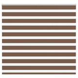 Zebra Blind Brown 155x100 cm Fabric Width 150.9 cm Polyester 4014324
