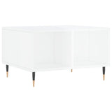Coffee Table High Gloss White 60x50x36.5 cm Engineered Wood 830534