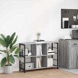 Bookshelf Grey Sonoma 102 x 32 x 72.5 cm Engineered Wood 884015