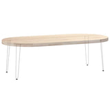 hairpin legs for console tables for Console Table 4 pcs White 72 cm Solid Steel 4012425