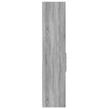 Highboard Grey Sonoma 30x42.5x185 cm Engineered Wood 846241
