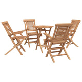 Garden Set 3 pcs Brown Soild Teak Wood 3437396