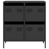 Sideboard Black 68x39x73.5 cm Cold-rolled Steel 851256