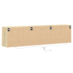TV Wall Cabinet with LED Sonoma Oak 180x31x45 cm 3307935