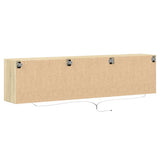 TV Wall Cabinet with LED Sonoma Oak 180x31x45 cm 3307935
