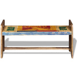Cola Bench Solid Reclaimed Wood 100x30x50 cm 243457